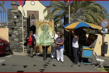 Tara procesiona a La Candelaria por sus calles (Foto TF)
